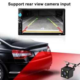7010B Ηχοσύστημα Αυτοκινήτου 2DIN (Bluetooth/USB/AUX) με Οθόνη Αφής 7 Κωδικός: 35406415 (Thumb 8)