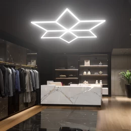 FormaLux - Διακοσμητικό LED Φωτιστικό Πάνελ Οροφής Πολυγωνικού Σχεδιασμού με Εσωτερικά Μοτ (Thumb 5)