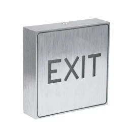 Φωτιστικό Αλουμινίου LED Εξόδου EXIT - 1W AC 220-240V με Επαναφορτιζόμενη Μπαταρία - Μ11 x (Thumb 1)