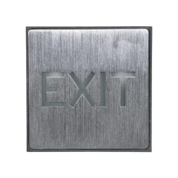 Φωτιστικό Αλουμινίου LED Εξόδου EXIT - 1W AC 220-240V με Επαναφορτιζόμενη Μπαταρία - Μ11 x (Thumb 2)