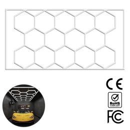 StrataBeam - Διακοσμητικό LED Φωτιστικό Πάνελ Οροφής Πολυγωνικού Σχεδιασμού με Εσωτερικά Μ (Thumb 1)