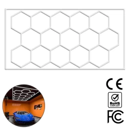 LineaForm - Διακοσμητικό LED Φωτιστικό Πάνελ Οροφής Πολυγωνικού Σχεδιασμού με Εσωτερικά Μο (Thumb 1)