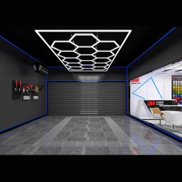 LineaForm - Διακοσμητικό LED Φωτιστικό Πάνελ Οροφής Πολυγωνικού Σχεδιασμού με Εσωτερικά Μο (Thumb 4)