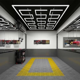 ZenithTrace - Διακοσμητικό LED Φωτιστικό Πάνελ Οροφής Πολυγωνικού Σχεδιασμού με Εσωτερικά  (Thumb 4)