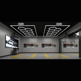 LightMatrix - Διακοσμητικό LED Φωτιστικό Πάνελ Οροφής Πολυγωνικού Σχεδιασμού με Εσωτερικά  (Thumb 4)