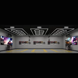 LightMatrix - Διακοσμητικό LED Φωτιστικό Πάνελ Οροφής Πολυγωνικού Σχεδιασμού με Εσωτερικά  (Thumb 6)