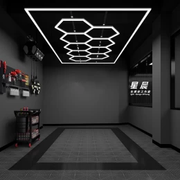 LightMatrix - Διακοσμητικό LED Φωτιστικό Πάνελ Οροφής Πολυγωνικού Σχεδιασμού με Εσωτερικά  (Thumb 9)