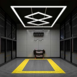 ArchRay - Διακοσμητικό LED Φωτιστικό Πάνελ Οροφής Πολυγωνικού Σχεδιασμού με Εσωτερικά Μοτί (Thumb 11)