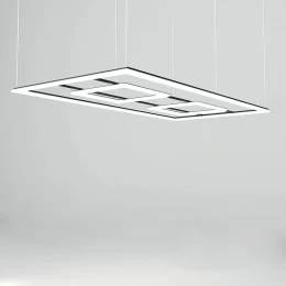IllumaNet - Διακοσμητικό LED Φωτιστικό Πάνελ Οροφής Πολυγωνικού Σχεδιασμού με Εσωτερικά Μο (Thumb 4)