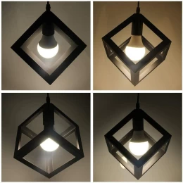 VenCore Cube 6089-10002 - Φωτιστικό Οροφής Μονόφωτο Κρεμαστό Μαύρο Μεταλλικό - Μοντέρνο Σχ (Thumb 8)