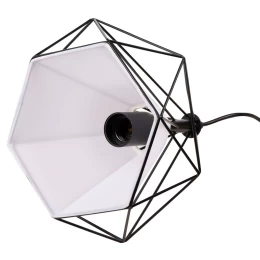 VenCore Poligon 6089-10003 - Φωτιστικό Οροφής Μονόφωτο Κρεμαστό Μαύρο Μεταλλικό και Λευκό  (Thumb 4)