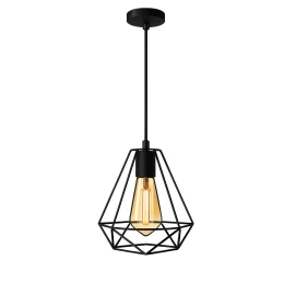 VenCore Prism 6089-10005 - Φωτιστικό Οροφής Μονόφωτο Κρεμαστό Μαύρο Μεταλλικό - Μοντέρνο Σ (Thumb 1)