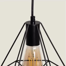 VenCore Prism 6089-10005 - Φωτιστικό Οροφής Μονόφωτο Κρεμαστό Μαύρο Μεταλλικό - Μοντέρνο Σ (Thumb 5)