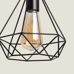 VenCore Prism 6089-10005 - Φωτιστικό Οροφής Μονόφωτο Κρεμαστό Μαύρο Μεταλλικό - Μοντέρνο Σ (Thumb 6)
