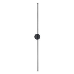 VenCore Linear Round 6093-20003 - Μοντέρνο Επιτοίχιο Δίφωτο LED 18W Μαύρο Αλουμίνιο 120CM  (Thumb 1)