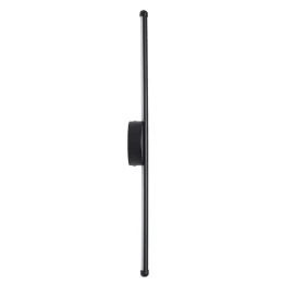 VenCore Linear Round 6093-20002 - Μοντέρνο Επιτοίχιο Δίφωτο LED 9W Μαύρο Αλουμίνιο 60CM με (Thumb 3)
