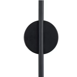 VenCore Linear Round 6093-20002 - Μοντέρνο Επιτοίχιο Δίφωτο LED 9W Μαύρο Αλουμίνιο 60CM με (Thumb 5)