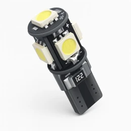 VenCore 3216-10030 - T10 W5W CanBus Gen2 - Λάμπα LED για Βάση T10 W5W CanBus Gen2 5 SMD 5050 2.9W 330 Lumen 12 Volt Ψυχρό Λευκό 6000K