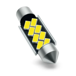 VenCore 3216-10100 - C5W Festoon 39mm - Λάμπα LED Σωληνωτή για Βάση C5W 39mm Festoon 8 SMD 5630 2W 400 Lumen 12 Volt Ψυχρό Λευκό 6000K