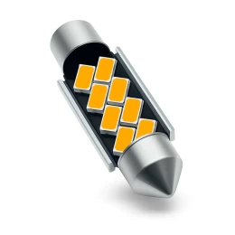 VenCore 3216-10109 - C5W Festoon 42mm - Λάμπα LED Σωληνωτή για Βάση C5W 42mm Festoon 8 SMD 5630 2W 380 Lumen 12 Volt Θερμό Λευκό 3000K
