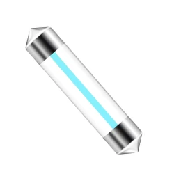 VenCore 3216-10126 - C5W Festoon 39mm - Λάμπα LED Σωληνωτή για Βάση C5W 39mm Festoon 1 Filament LED 0.40W 120 Lumen 12 Volt Γαλάζιο Ice Blue