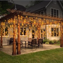 VenCore 7042-10003 - Fairy Curtain Lights 3x1m 120 LED 2200K - Χριστουγεννιάτικη Κουρτίνα  (Thumb 1)