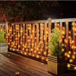 VenCore 7042-10004 - Fairy Curtain Lights 3x3m 300 LED 2200K - Χριστουγεννιάτικη Κουρτίνα  (Thumb 3)