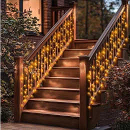 VenCore 7042-10004 - Fairy Curtain Lights 3x3m 300 LED 2200K - Χριστουγεννιάτικη Κουρτίνα  (Thumb 4)