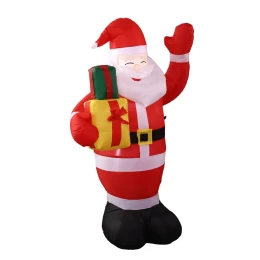 VenCore 8979-10002 - Santa Claus 1.5m - Χριστουγεννιάτικη Φιγούρα Φουσκωτή Αγιου Βασίλη Εξ (Thumb 2)