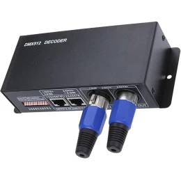 VenCore 6613-10010 - RGB 3CH DMX 512 Controller 12-24V 288-576W - DMX 512 Controller RGB 3 (Thumb 4)