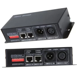 VenCore 6613-10010 - RGB 3CH DMX 512 Controller 12-24V 288-576W - DMX 512 Controller RGB 3 (Thumb 7)