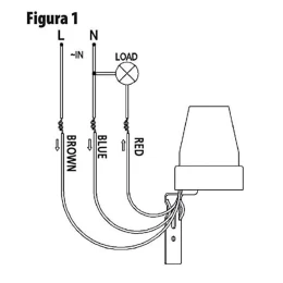 VenCore 3368-10007 - IP65 Day-Night Sensor 230V Max 16A - Ανιχνευτής Μέρας-Νύχτας 360° Αδι (Thumb 2)