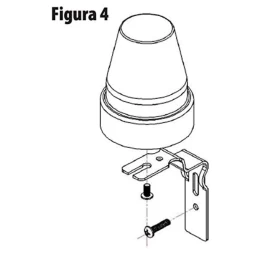 VenCore 3368-10007 - IP65 Day-Night Sensor 230V Max 16A - Ανιχνευτής Μέρας-Νύχτας 360° Αδι (Thumb 5)