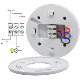 VenCore 3368-10008 - Ceiling Mount IR Moving Sensor 230V 10A - Ανιχνευτής Κίνησης Οροφής P (Thumb 4)