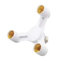 VenCore 6373-10014 - 3xE27 Bulb Adaptor 3x60W Max - Αντάπτορας - Μετατροπέας από 1xE27 σε  (Thumb 1)
