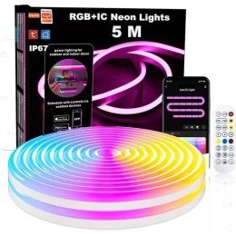 VenCore 6174-10001 - Set LED Strip RGB+IC 5m ip67 WiFi & Remote - Σετ 5 Μέτρων Ταινία LED  (Thumb 1)