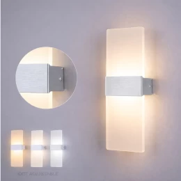 VenCore Aether Silver 6093-20031 - Μοντέρνο Επιτοίχιο Φωτιστικό Απλίκα LED 12W Ασημί Αλουμ (Thumb 1)