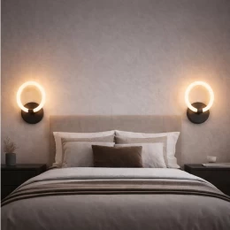 VenCore Velora Black 6093-20049 - Μοντέρνο Επιτοίχιο Φωτιστικό Απλίκα LED 12W Μαύρο Αλουμί (Thumb 2)