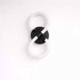 VenCore Eterna Black 6093-20053 - Μοντέρνο Επιτοίχιο Φωτιστικό Απλίκα LED 12W Μαύρο Αλουμί (Thumb 1)