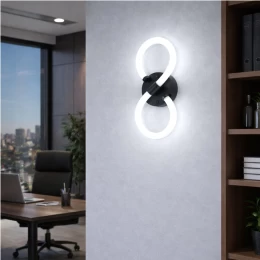 VenCore Eterna Gold 6093-20056 - Μοντέρνο Επιτοίχιο Φωτιστικό Απλίκα LED 12W Χρυσό Αλουμίν (Thumb 4)