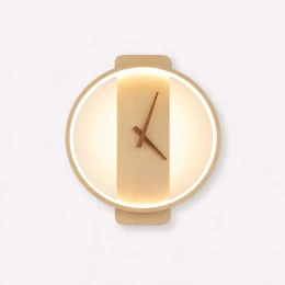 VenCore Chronor Gold 6093-20085 - Μοντέρνο Επιτοίχιο Φωτιστικό Απλίκα LED 12W Χρυσό Αλουμί (Thumb 1)