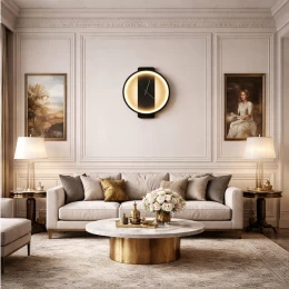 VenCore Chronor Gold 6093-20085 - Μοντέρνο Επιτοίχιο Φωτιστικό Απλίκα LED 12W Χρυσό Αλουμί (Thumb 6)