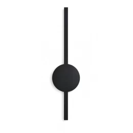 VenCore Axion Black 6093-20094 - Μοντέρνο Επιτοίχιο Φωτιστικό Απλίκα LED 12W Μαύρο Αλουμίν (Thumb 1)