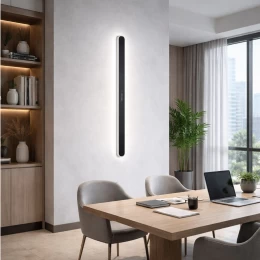 VenCore Linea Gold 6093-20105 - Μοντέρνο Επιτοίχιο Φωτιστικό Απλίκα LED 60CM 12W Χρυσό Αλο (Thumb 4)