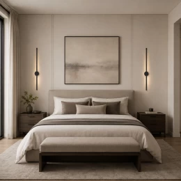 VenCore Serenor Black 6093-20126 - Μοντέρνο Επιτοίχιο Φωτιστικό Απλίκα LED 7W Μαύρο Αλουμί (Thumb 2)