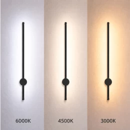 VenCore Serenor Black 6093-20126 - Μοντέρνο Επιτοίχιο Φωτιστικό Απλίκα LED 7W Μαύρο Αλουμί (Thumb 3)