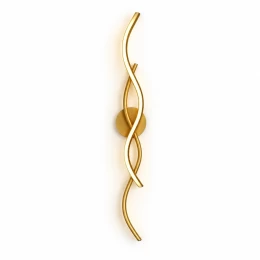 VenCore Serelis Gold 6093-20145 - Μοντέρνο Επιτοίχιο Φωτιστικό Απλίκα LED 80CM 14W Χρυσό Α (Thumb 1)