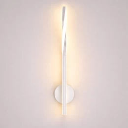 VenCore Twynor White 6093-20155 - Μοντέρνο Επιτοίχιο Φωτιστικό Απλίκα LED 40CM 10W Λευκό Α (Thumb 1)