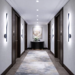 VenCore Twynor Gold 6093-20157 - Μοντέρνο Επιτοίχιο Φωτιστικό Απλίκα LED 40CM 10W Χρυσό Αλ (Thumb 4)