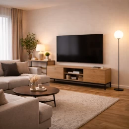 VenCore Orbia White 6091-20002 - Μοντέρνο Επιδαπέδιο Φωτιστικό Μονόφωτο Λευκό Αλουμίνιο με (Thumb 5)